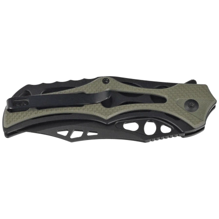 Civivi Knife Biophase Black Aluminum/OD Green G10, Black Stonewashed Nitro-V (C23083C-2)