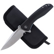 CIVIVI Knife Baklash Black G10, Satin Finish (C801C)