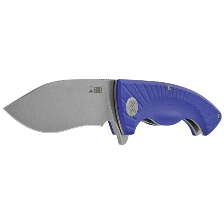 Nóż składany Kubey Timberwolf Blue G10, Stonewashed 14C28N (KU208G)