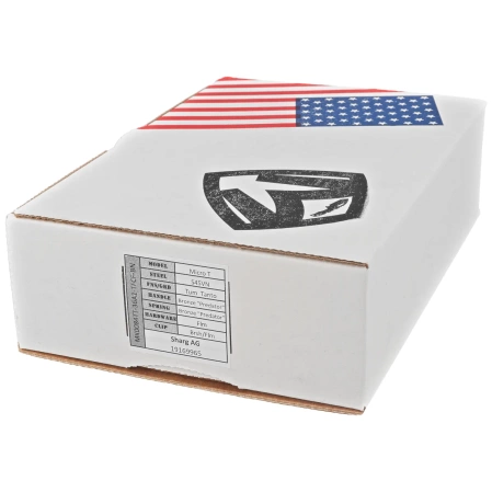 Nóż składany Medford Micro Praetorian T Tanto, Bronze ''Predator'' Titanium, Flm HW, Brsh/Flm Clip, Tumbled S45VN by Greg Medford (MK0084TT-36A1-TFCF-BN)