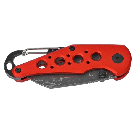 Nóż składany Civivi Pragma Red Aluminium, Damascus (C23062B-DS1)