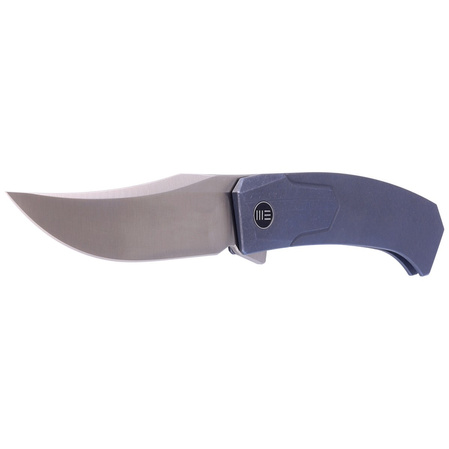 WE Knife Shuddan Blue Titanium, Satin Finish CPM 20CV by Rafal Brzeski (WE21015-2)