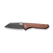 Civivi Knife Nugz Guibourtia Wood, Black Stonewasahed 14C28N by Matthew Wehrwein (C23060-3)