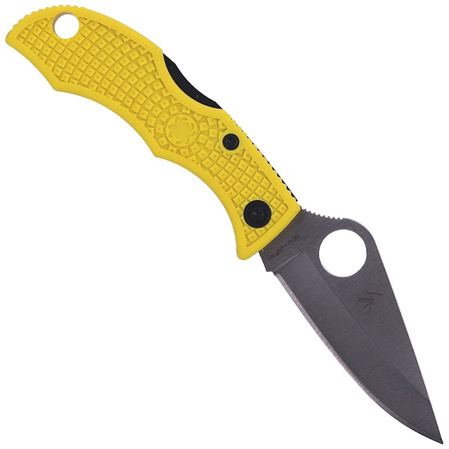 Nóż składany Spyderco Ladybug 3 Salt FRN Yellow Plain (LYLP3)