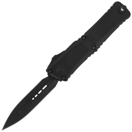 Nóż automatyczny OTF Microtech Combat Troodon Gen III D/E Signature Shadow DLC Aluminium, Shadow DLC M390MK by Tony Marfione (1142-1DLCTSH)