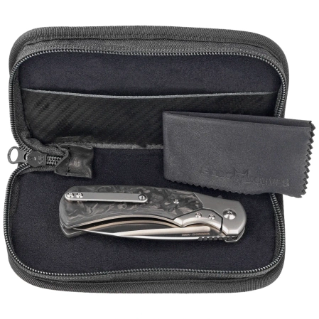 Nóż składany Fox 40th Anniversary Knife Marble Carbon Fiber, Satin M390 (FX-F2017)