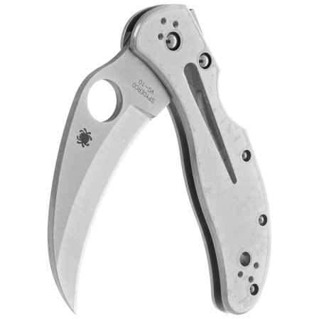 Nóż składany Spyderco Harpy Stainless Steel, Satin VG-10 (C08P)