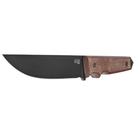 Za-Pas Knives Urban Tactic Brown Micarta, Black Cerakote O2 (UT-CE-M-BR)
