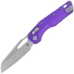 Microtech MSI S/E Knife Purple Slab Side Aluminium, Stonewashed M390MK by Tony Marfione (210-10PU)