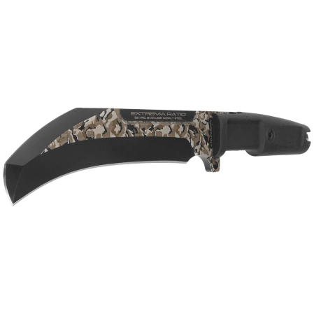 Nóż Extrema Ratio Corvo Last Call LE No 044/70 Black Forprene, Black MIL-C/Geotech Camo N690 (04.1000.0442/BLK/SE)