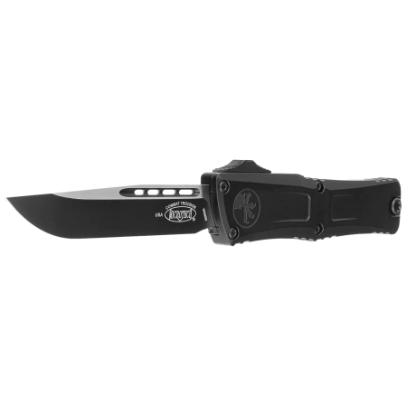 Nóż automatyczny OTF Microtech Combat Troodon Gen III S/E Black Aluminium, Tactical M390MK by Tony Marfione (1143-1T)