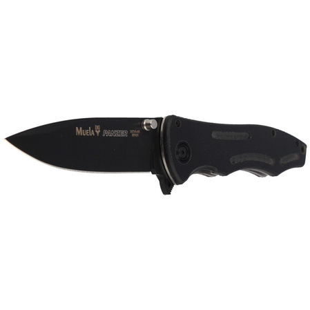 Muela Panzer-10N Black PTB/Fiber Glass Knife, Black PTFE X60CrMoV15