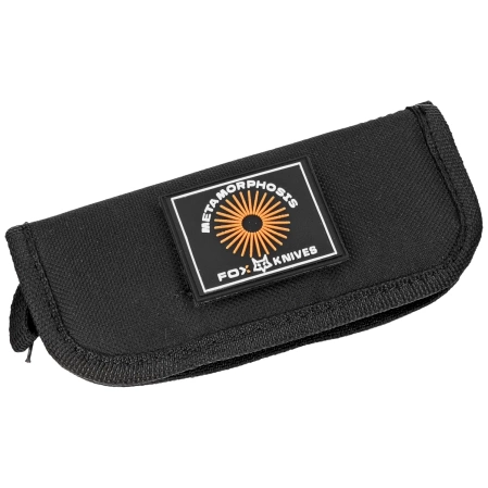 Nóż składany Fox Metamorphosis Black Micarta, Black PVD M390 (FX-556-A2)