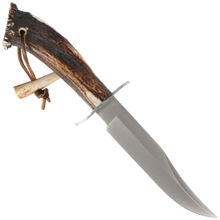 Muela CAZ-16 Crown Stag Knife, Satin X50CrMoV15