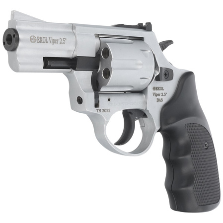 BAS Voltran Ekol Viper 2.5'' White cal. alarm revolver .22 Long Blanc