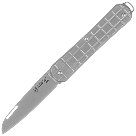 Scyzoryk Fox Vulpis Grenade Pattern Titanium, Polished N690Co (FX-VPGP130 TI)