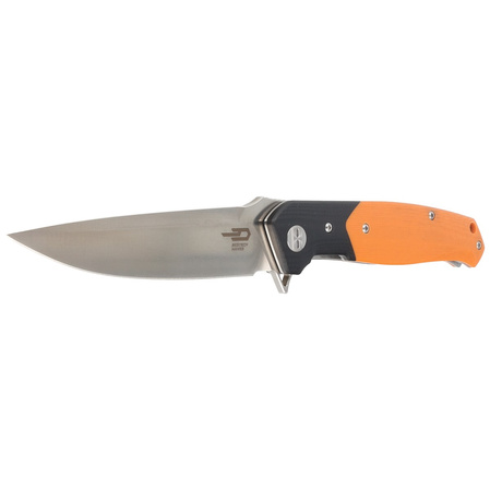 Bestech Knife Swordfish Black / Orange G10, Satin D2 (BG03C)