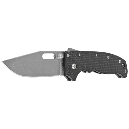 Nóż składany Demko AD20.5 Clip Point Carbon Fiber, Stonewashed D2 by Andrew Demko (205-D2-CFCP)