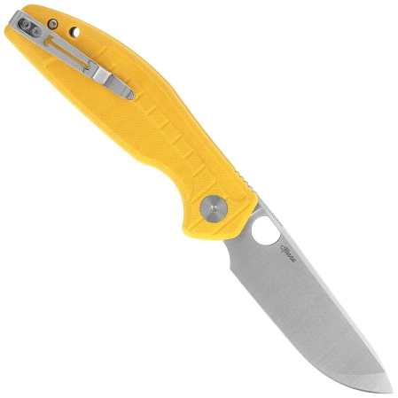 Nóż składany Bestechman Angry Owl Yellow G10, Satin/Stonewashed D2 by Keanu Alfaro (BMK12A-1)