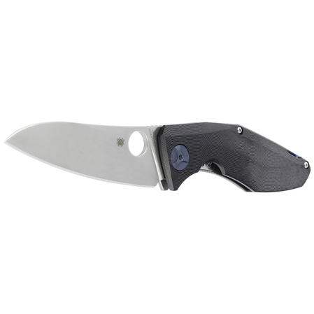 Nóż składany Spyderco Drunken Carbon Fiber / Titanium, Satin CPM S90V Plain by Dmitry Sinkevich (C235CFTIP)