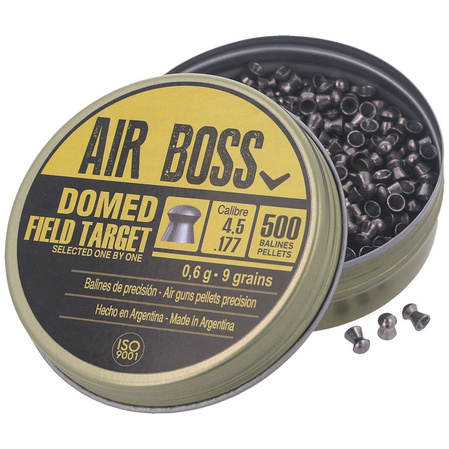 Śrut Apolo Air Boss Domed Field Target 4.5 mm, 500 szt. 0.60g/9.0gr (30202)
