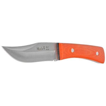 Nóż Muela BWE-8.O Orange Canvas Micarta, Satin X50CrMoV15