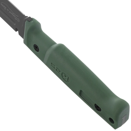 K25 RK-32756 Knife Green Rubber, Black Titanium 4Cr13Mov