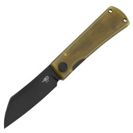 Nóż składany Bestech Bruv Black Bronze Titanium / Ultem, Black Stonewashed M390 by Galovic Design (BT2401C)