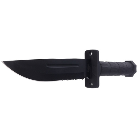 Nóż survivalowy Herbertz Solingen Bowie, Black Coated (109118)