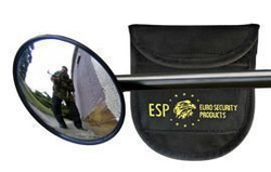 Lusterko taktyczne ESP 71mm do pałki teleskopowej z etui (BMO-02 / BMH-02)