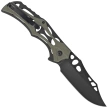 Civivi Knife Biophase Black Aluminum/OD Green G10, Black Stonewashed Nitro-V (C23083C-2)