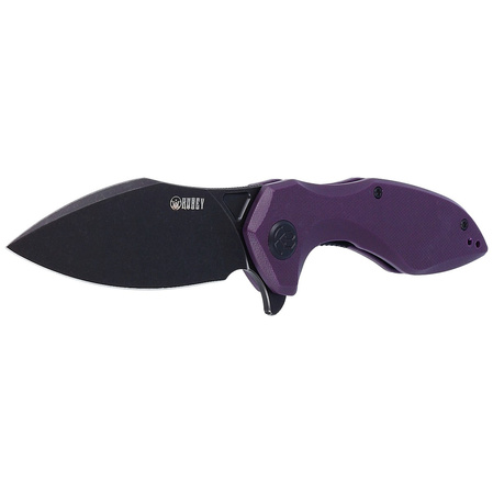 Nóż składany Kubey Noble Purple G10, Dark Stonewashed D2 (KU236E)
