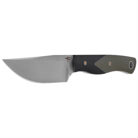 Nóż Bestech Heidi Blacksmith #1 Black / Green G10, Satin D2 by Heidi (BFK01A)