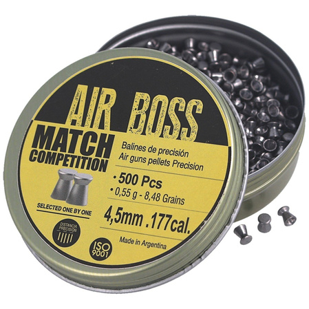Śrut Apolo Air Boss Match Competition 4.5 mm, 500 szt. 0.55g/8.48gr (30300)