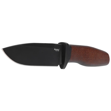 Nóż LionSteel Acha Natural Burlap Micarta, Black Stonewashed M390 by Molletta (AH B BLN)