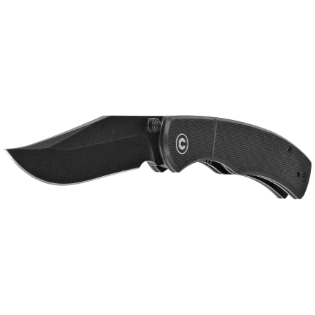 Civivi Clingman Knife Black G10, Black Stonewashed Nitro-V by Taylor Martin Best Damn EDC (C23065-1)