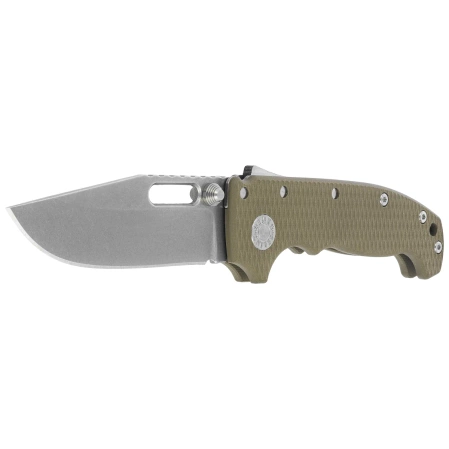 Nóż składany Demko AD20S Clip Point OD Green G10, Stonewashed MagnaCut by Andrew Demko (MGAD20S-MAG-ODG10-CP)
