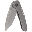 WE Knife Trogon Gray Titanium, Silver Bead Blasted CPM 20CV by Brian Brown (WE22002-1)