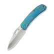WeKnife Inmate Blue Titanium, Satin CPM 20CV by Jerad Neeve (WE23096B-3)
